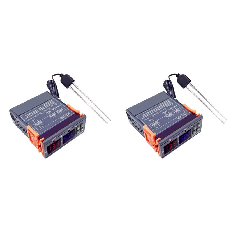Plant Sensor - IALJ-2X STC-3029 ตัวควบคุมความชื้น โมดูลเซ็นเซอร์วัดความชื้นในดิน เครื่องวัดความชื้นในดิน สำหรับพืชสวนและการเกษตร