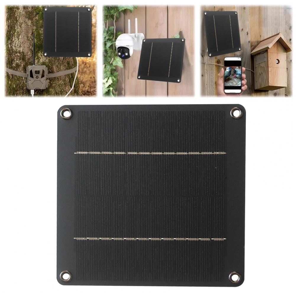 Garden Camera - แผงโซลาร์เซลล์น้ำหนักเบา 4w 12v แผงโซลาร์เซลล์ซิลิคอน กันน้ำ สำหรับไฟสวนกลางแจ้ง