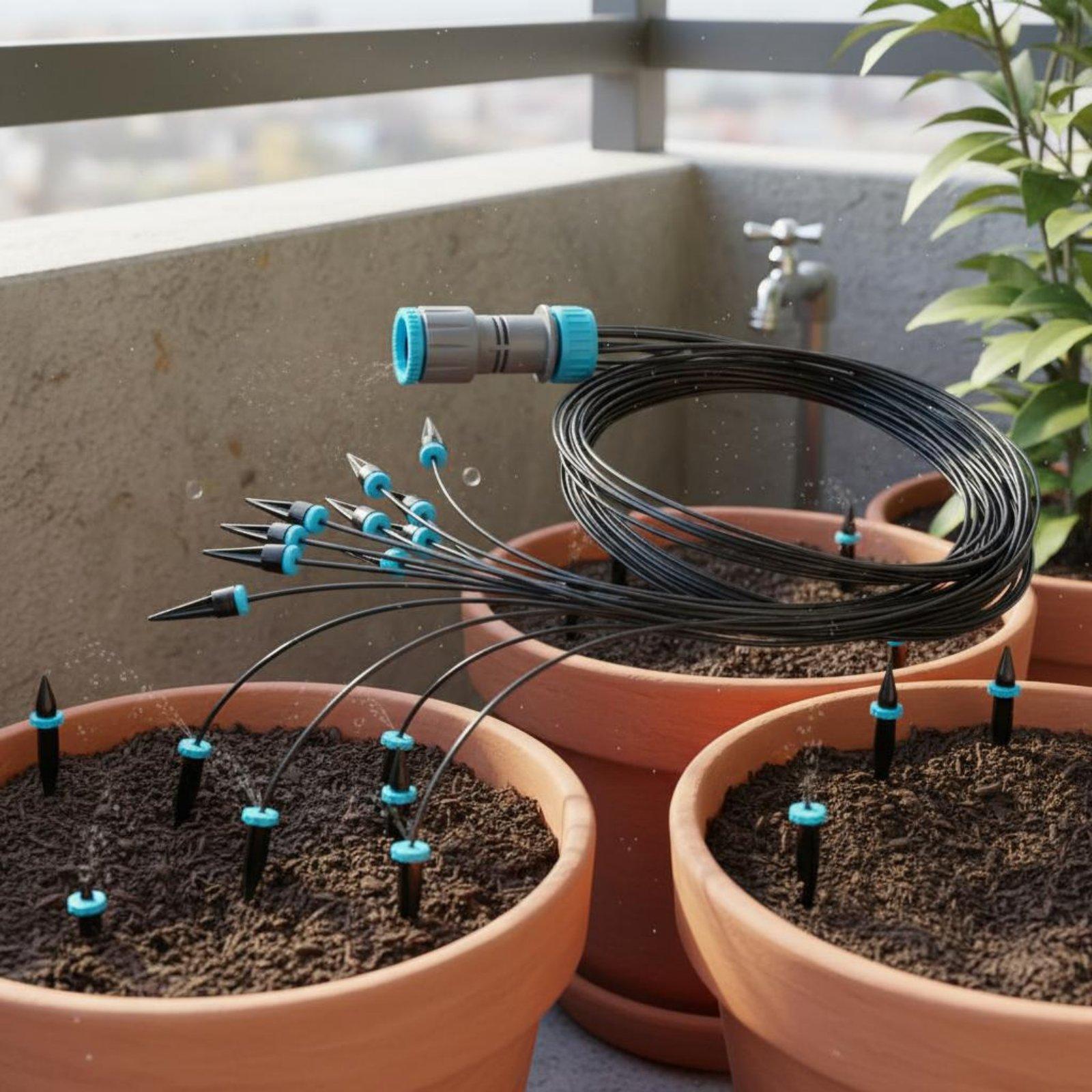 ชุดระบบน้ำหยด 10 หัว ปรับการจ่ - Automatic Watering บทวิจารณ์และราคา