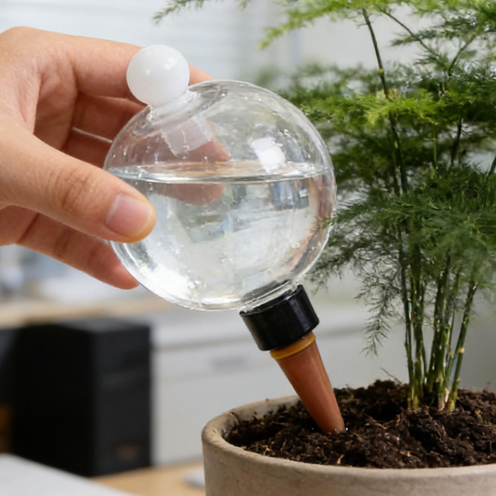 หลอดรดน้ำต้นไม้ 4 ชิ้น 500 มล. - Self Watering Planter บทวิจารณ์และราคา