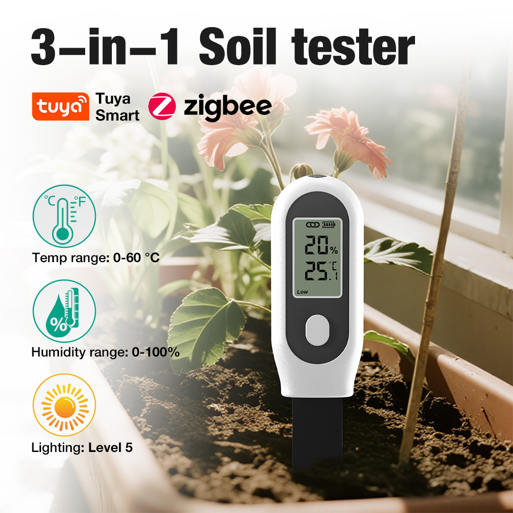 เครื่องวัดดิน 3 in 1 แบบ Zigbe - Smart Pot บทวิจารณ์และราคา