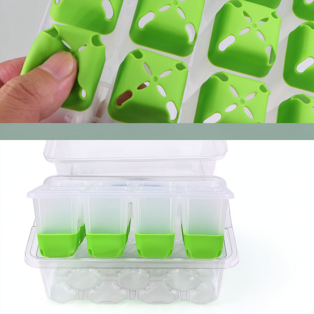 ถาดเพาะต้นกล้าซิลิโคนแบบใช้ซ้ำ - Indoor Garden Kit บทวิจารณ์และราคา