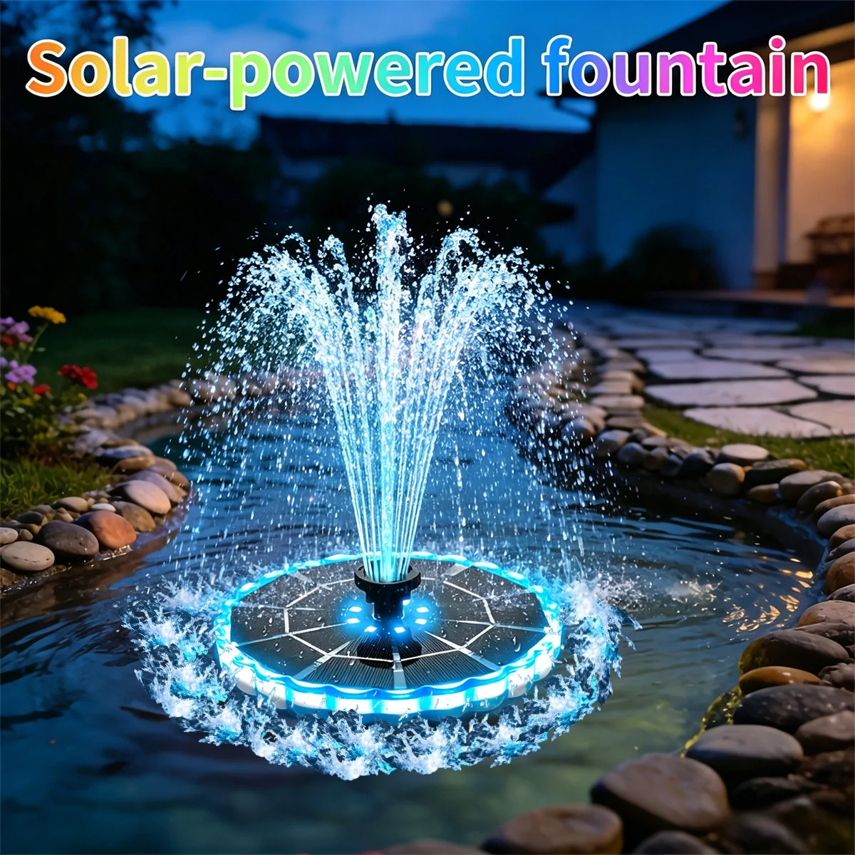 น้ำพุพลังงานแสงอาทิตย์ 3.5W สำ - Indoor Garden Kit บทวิจารณ์และราคา