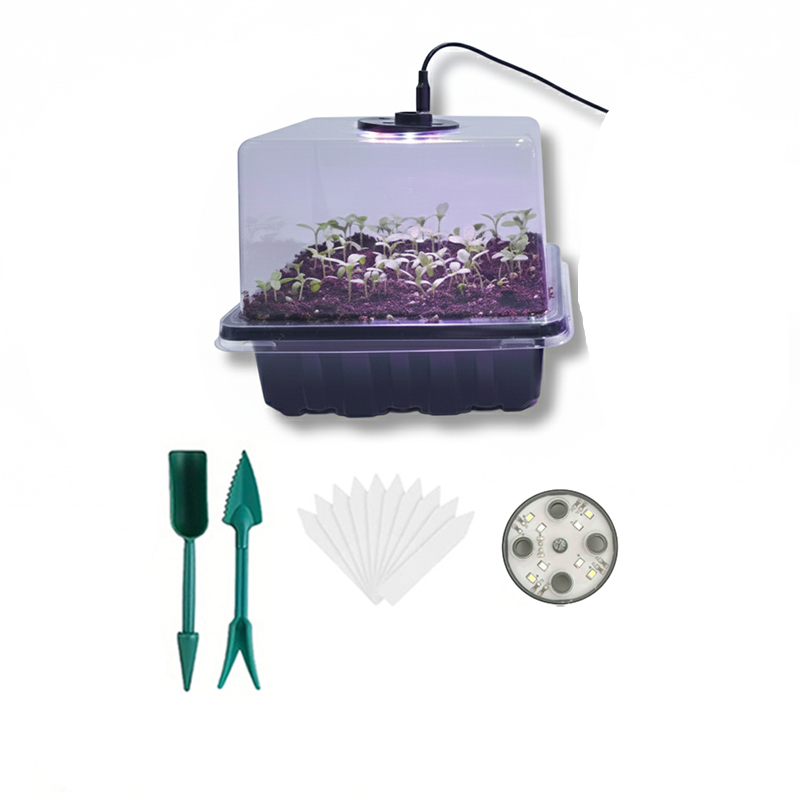 ถาดเพาะเมล็ด 1/2/3 ชิ้น แบบ 12 - Indoor Garden Kit บทวิจารณ์และราคา