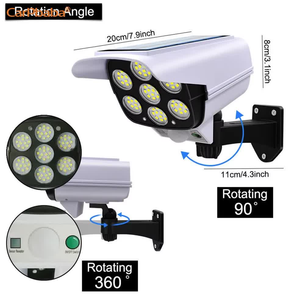 กลางแจ้งพลังงานแสงอาทิตย์ Ligh - Garden Camera บทวิจารณ์และราคา