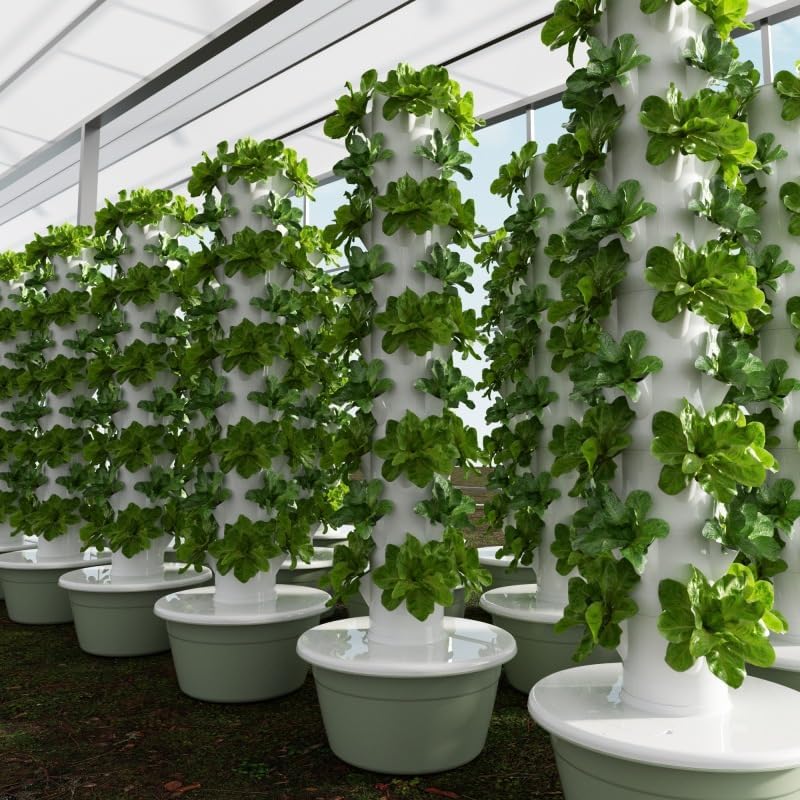 หอปลูกพืชไฮโดรโปนิกส์แนวตั้งแบ - Hydroponic Tower บทวิจารณ์และราคา