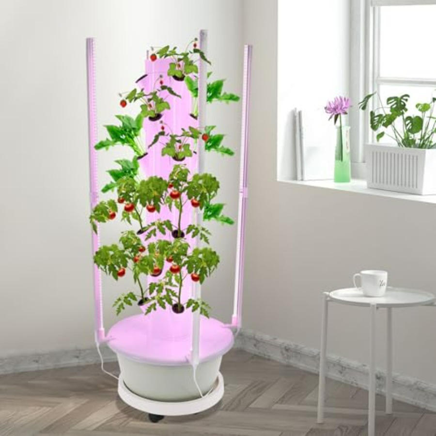 หอปลูกพืชแบบไฮโดรโปนิกส์สำหรับ - Hydroponic Tower บทวิจารณ์และราคา